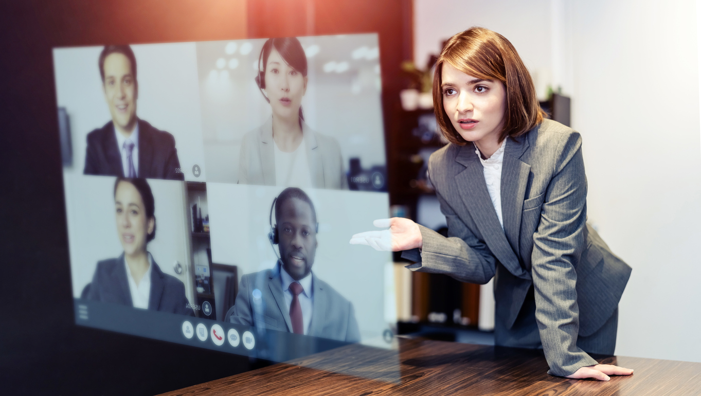 woman-conducting-video-conference