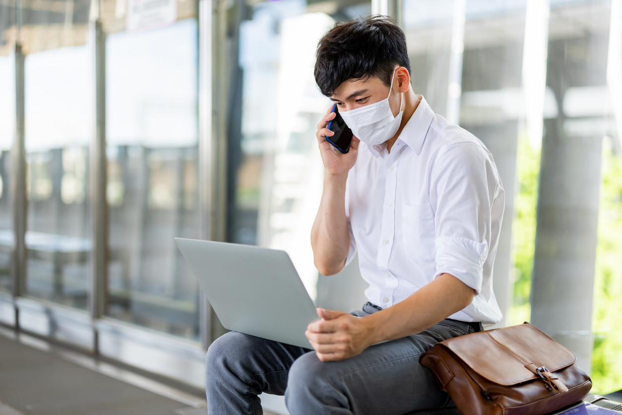 man-working-outdoors